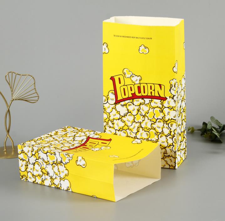 Popcorn Food Paper Bag